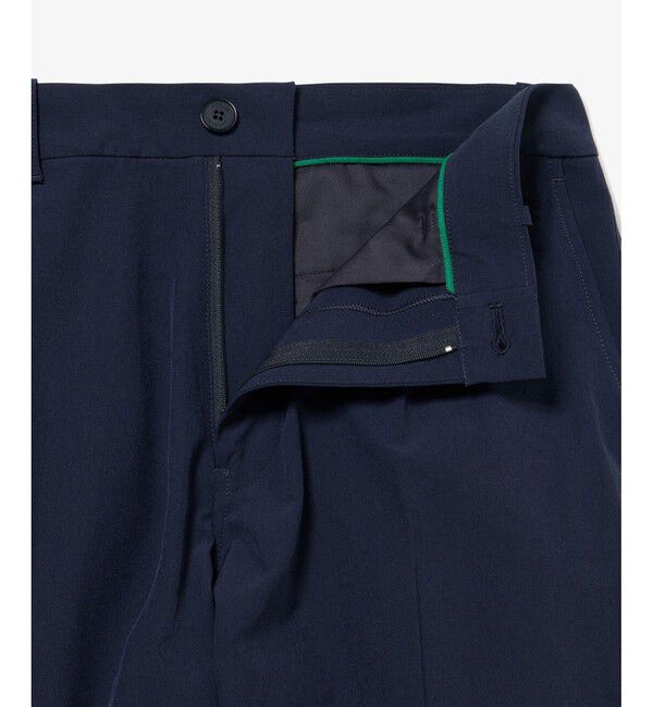 LACOSTE「ワンタックストレッチスラックス」|チノ|