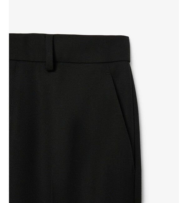 LACOSTE「ウールブレンドセンタープレスチノパンツ」|チノ|