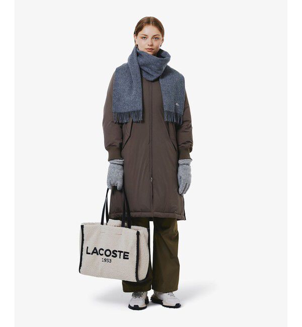 LACOSTE「MA-1ダウンコート」|ダウン|ダークブラウン