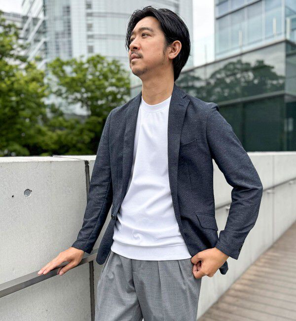 NOLLEY'S goodman「《ビジカジ対応》シルケットスムースドレスTシャツ 25SS」|Tシャツ・カットソー|