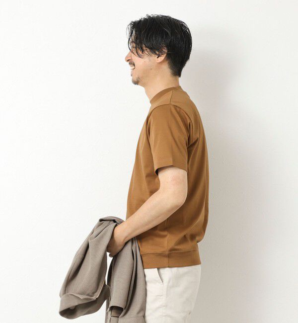 NOLLEY'S goodman「《ビジカジ対応》シルケットスムースドレスTシャツ 25SS」|Tシャツ・カットソー|