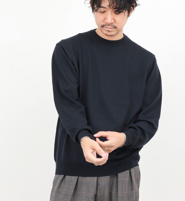 NOLLEY'S goodman「ウォッシャブル クルーネックニット 25AW」|ニット・セーター|