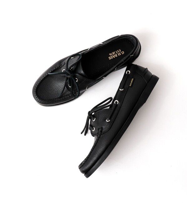 NOLLEY'S goodman「【G.H.BASS/ジー・エイチ・バス】BA20320 JETTY Ⅱ デッキシューズ」|モカシン|