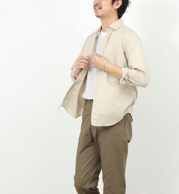 NOLLEY'S goodman「《ビジカジ対応》カッタウェイシャツ 26SS」|シャツ・ブラウス|