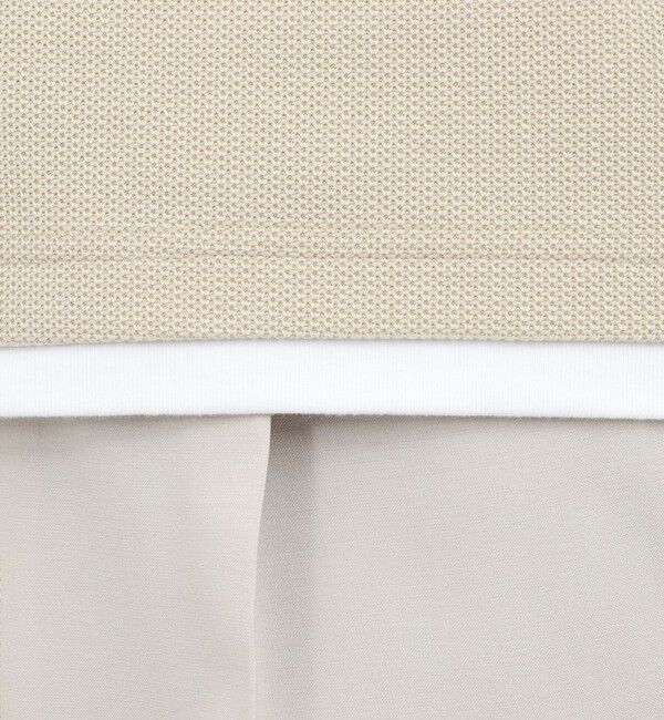 NOLLEY'S goodman「ケーブルニットダブルカラーTee 26SS」|Tシャツ・カットソー|