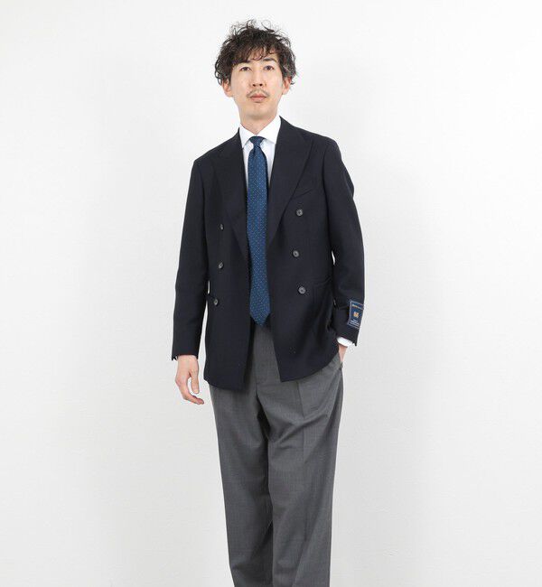 NOLLEY'S goodman「《ビジカジ対応》MARTIN ホップサックダブルJK 26SS」|テーラードジャケット|