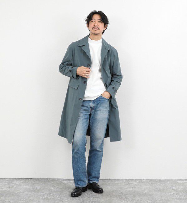 NOLLEY'S goodman「《ビジカジ対応》【ダントツ撥水】ステンカラーコート 26SS」|ステンカラーコート|