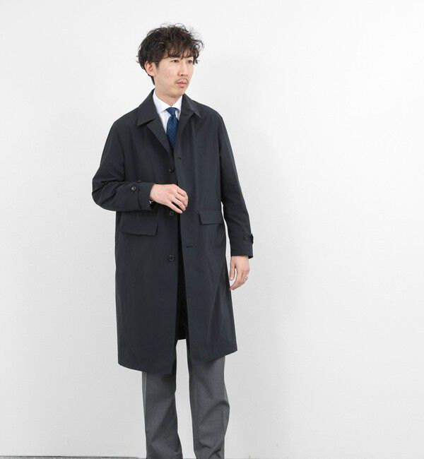 NOLLEY'S goodman「《ビジカジ対応》【ダントツ撥水】ステンカラーコート 26SS」|ステンカラーコート|