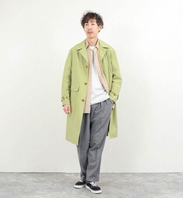 NOLLEY'S goodman「《ビジカジ対応》【ダントツ撥水】ステンカラーコート 26SS」|ステンカラーコート|