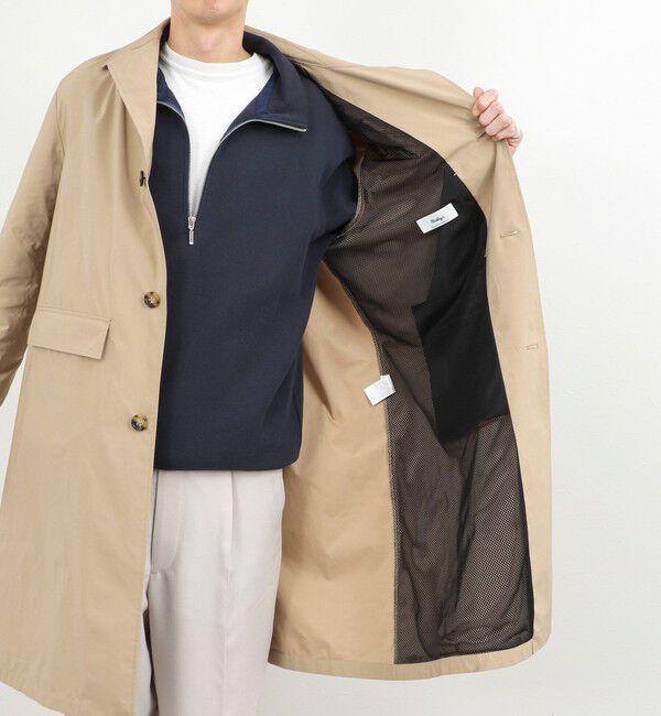 NOLLEY'S goodman「《ビジカジ対応》【ダントツ撥水】ステンカラーコート 26SS」|ステンカラーコート|