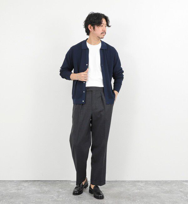 NOLLEY'S goodman「ウォッシャブルウールワイドスラックス 26SS」|スラックス|
