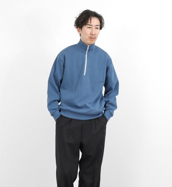 NOLLEY'S goodman「リブダンボール スタンドハーフZip 26SS」|スウェット・ジャージ|