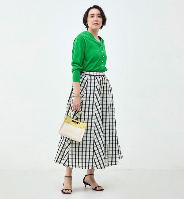 NOLLEY'S「【一部WEB限定カラー】《手洗い可能》エアリータッチゆったりVネックカーディガン」|カーディガン|