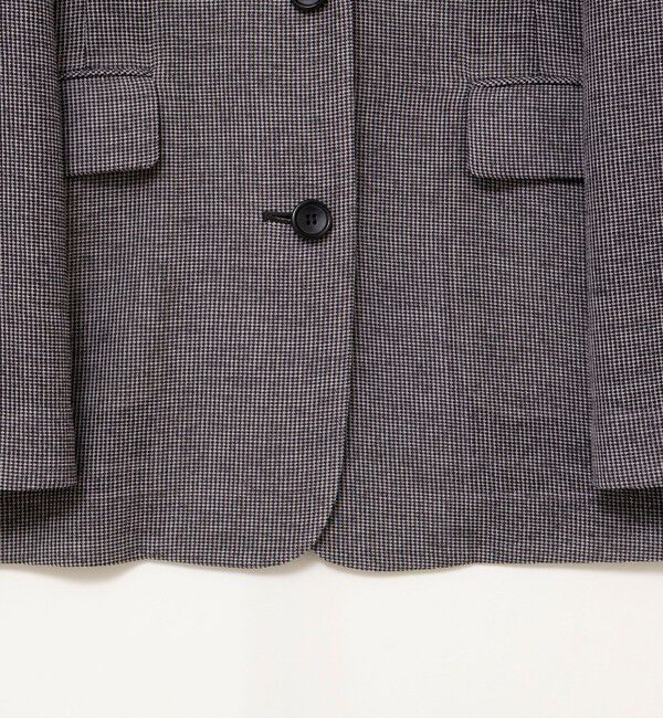 NOLLEY'S「ウォッシャブルカラミオーバージャケット」|テーラードジャケット|