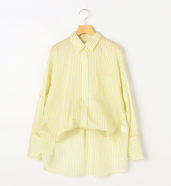 NOLLEY'S sophi「ウォッシャブルMARSALAシアーストライプ3WAYシャツ」|シャツ・ブラウス|