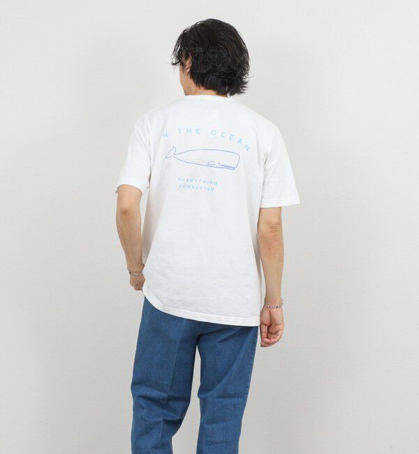 NOLLEY'S goodman「別注 メッセージ KUJIRA Tシャツ 26SS」|Tシャツ・カットソー|