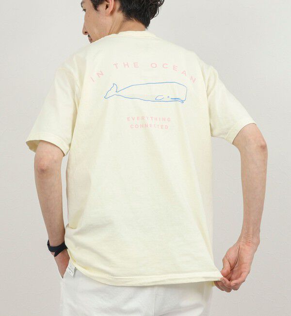 NOLLEY'S goodman「別注 メッセージ KUJIRA Tシャツ 26SS」|Tシャツ・カットソー|