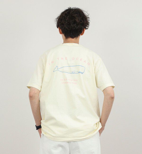 NOLLEY'S goodman「別注 メッセージ KUJIRA Tシャツ 26SS」|Tシャツ・カットソー|