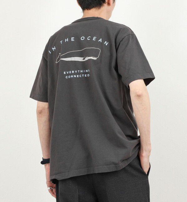 NOLLEY'S goodman「別注 メッセージ KUJIRA Tシャツ 26SS」|Tシャツ・カットソー|