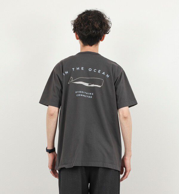 NOLLEY'S goodman「別注 メッセージ KUJIRA Tシャツ 26SS」|Tシャツ・カットソー|