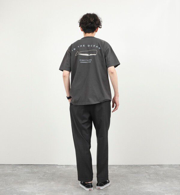 NOLLEY'S goodman「別注 メッセージ KUJIRA Tシャツ 26SS」|Tシャツ・カットソー|