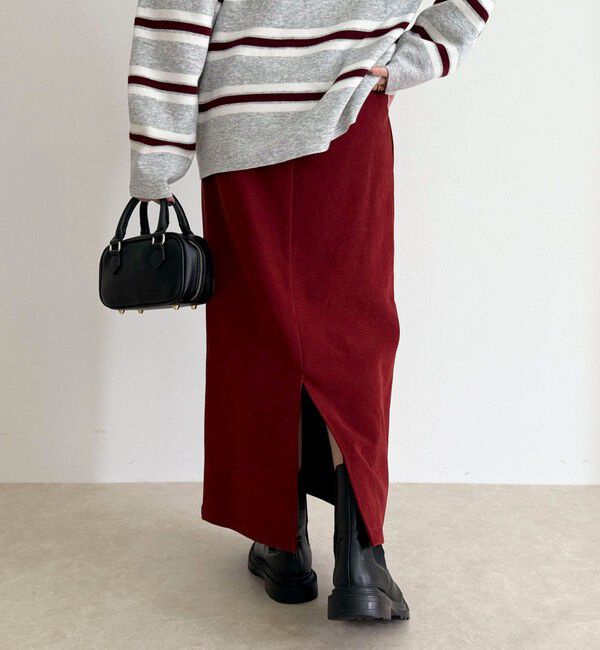 fredy emue「起毛ツイルＩラインスカート」|スカート|