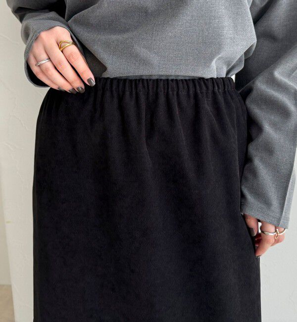fredy emue「起毛ツイルＩラインスカート」|スカート|