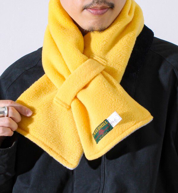 GLOSTER「【GLOSTER別注】【TWEEDMILL】ループフリーススカーフ」|マフラー|