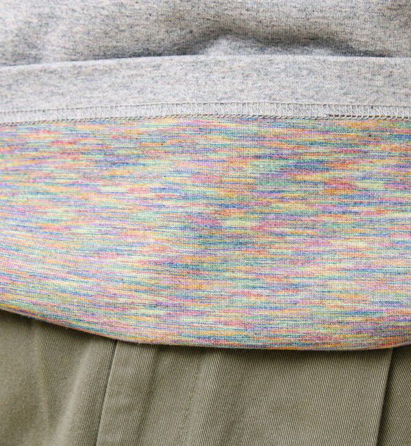 GLOSTER「【BOY刺繍】裏グラデーション ワンポイント半袖Tシャツ」|Tシャツ・カットソー|