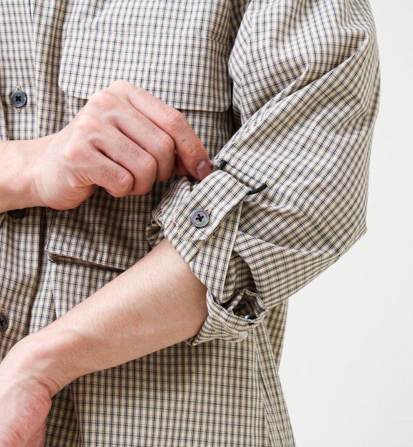 GLOSTER「【ギアディテール】チェック フィッシングシャツ」|シャツ・ブラウス|