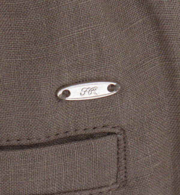 fredy emue「LINEN セミワイドリラクシーパンツ」|チノ|