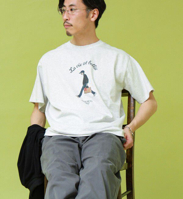 GLOSTER「【GEVACO/ゲバコ】プリントＴシャツ」|Tシャツ・カットソー|