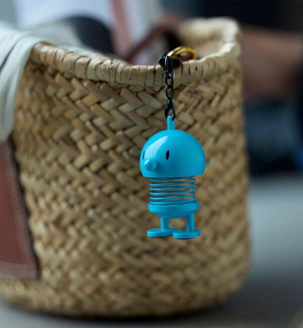 GLOSTER「【Hoptimist/ホプティミスト】BAG CHARM」|チャーム・キーホルダー|ライトブルー