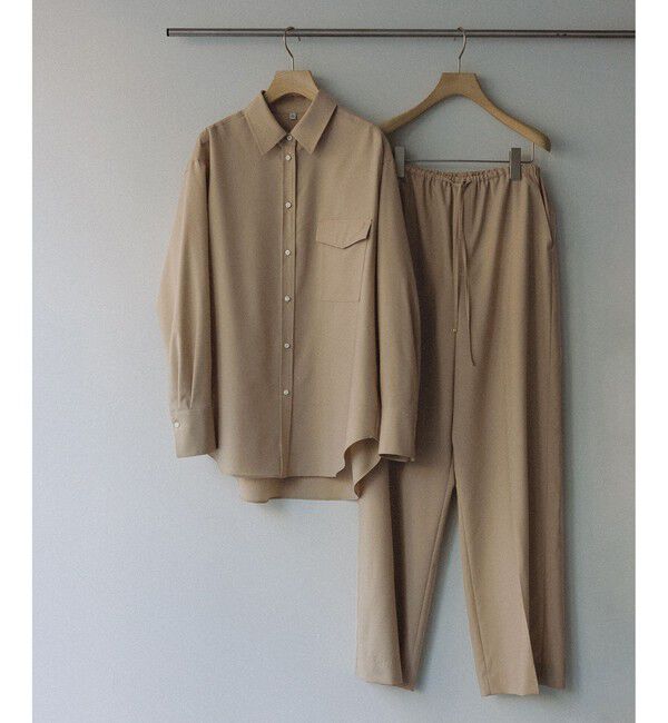 SALON adam et rope'「ノンミュールジングウールシャツ / セットアップ対応」|シャツ・ブラウス|