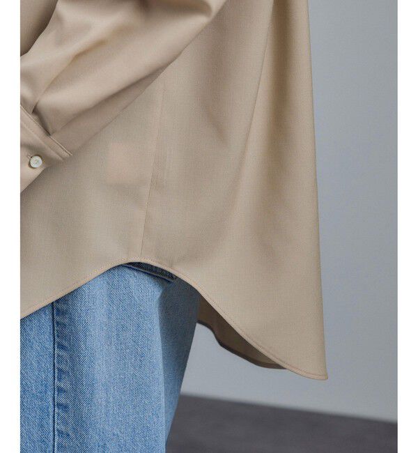 SALON adam et rope'「ノンミュールジングウールシャツ / セットアップ対応」|シャツ・ブラウス|