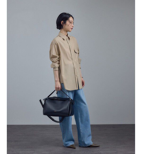 SALON adam et rope'「ノンミュールジングウールシャツ / セットアップ対応」|シャツ・ブラウス|