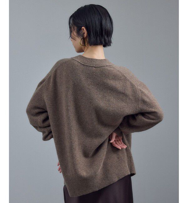 SALON adam et rope'「Starry sky Knit スパンコールVネックカーディガン」|カーディガン|