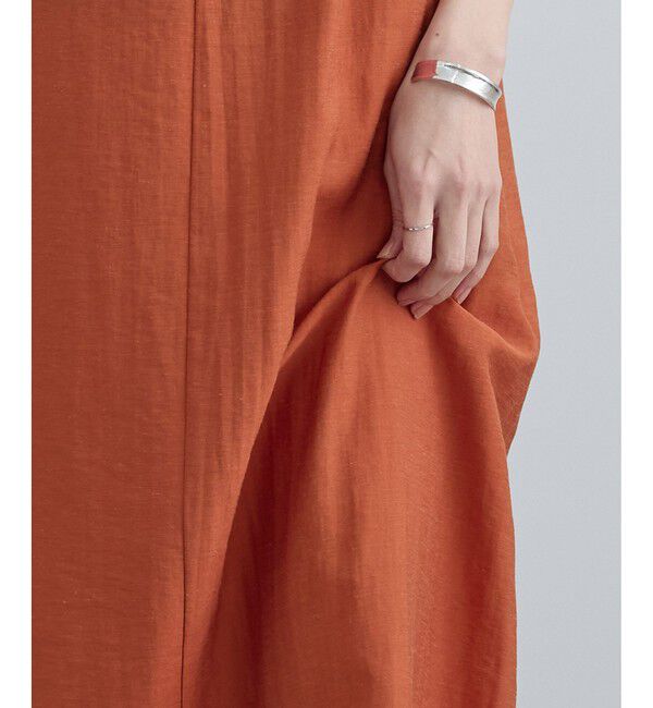 SALON adam et rope'「【WEB限定】2WAYリネンブレンドエンブロイダリーワンピース」|ワンピース|