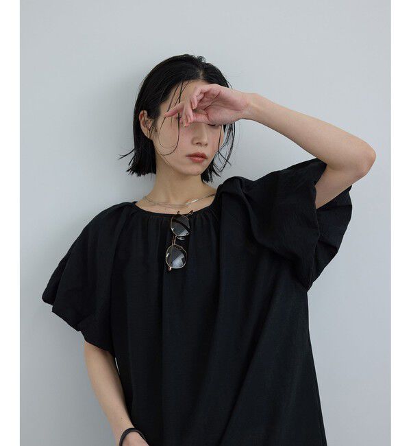 SALON adam et rope'「【WEB限定】2WAYリネンブレンドエンブロイダリーワンピース」|ワンピース|