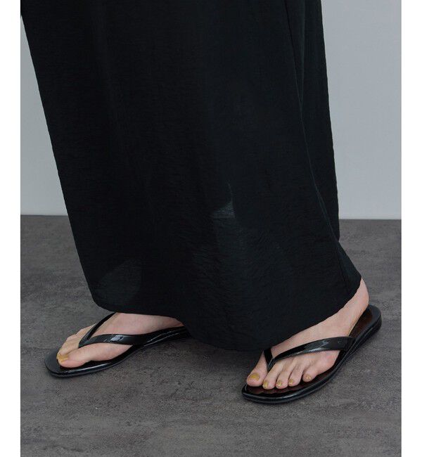 SALON adam et rope'「【WEB限定】2WAYリネンブレンドエンブロイダリーワンピース」|ワンピース|