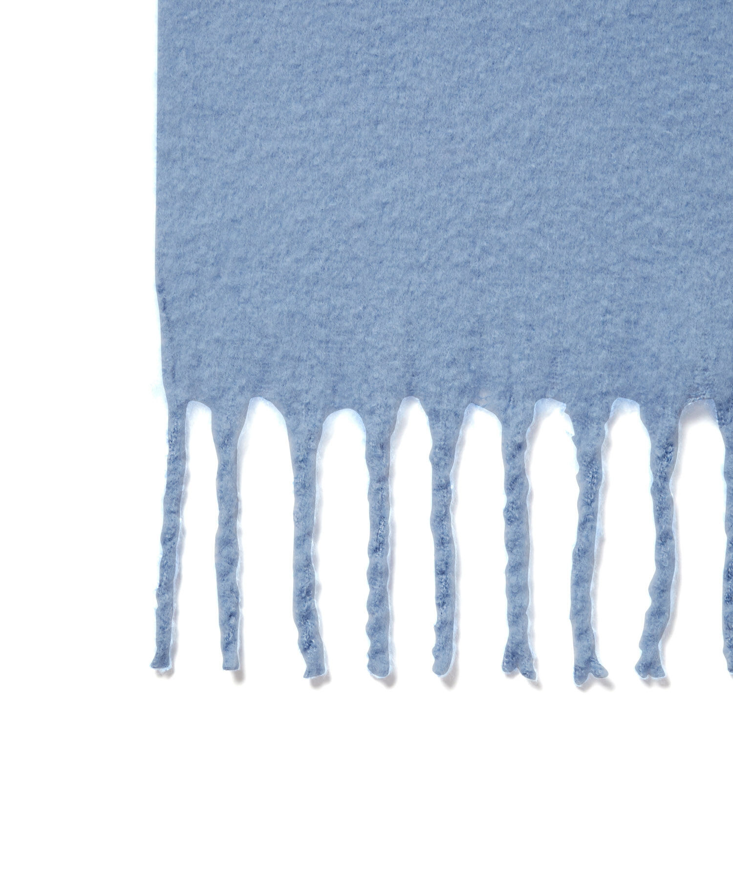 VIS「【リサイクルポリ】ふわふわ太フリンジマフラー」|マフラー|