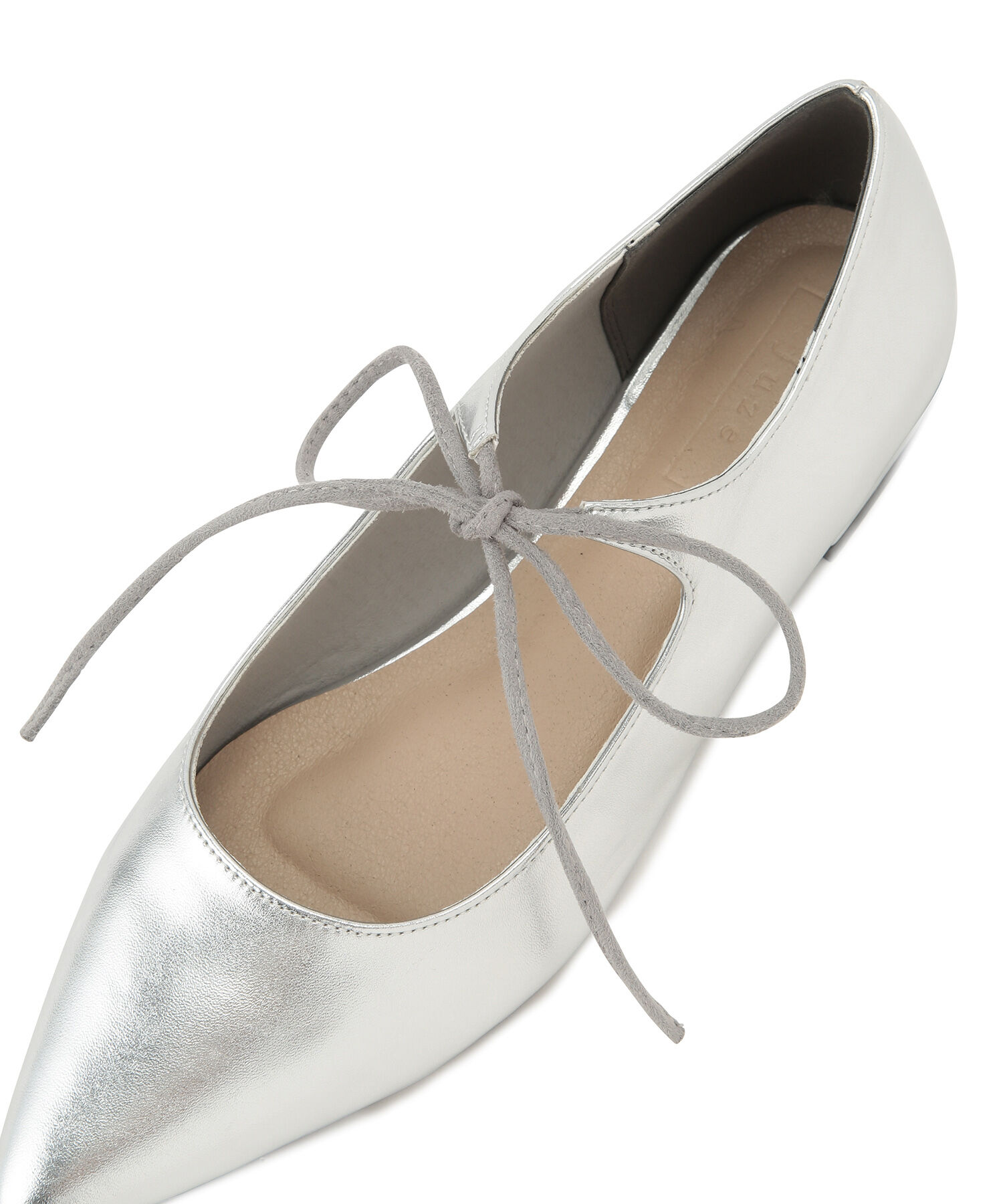 Juze「【新色・追加生産】リボンフラットパンプス」|パンプス|