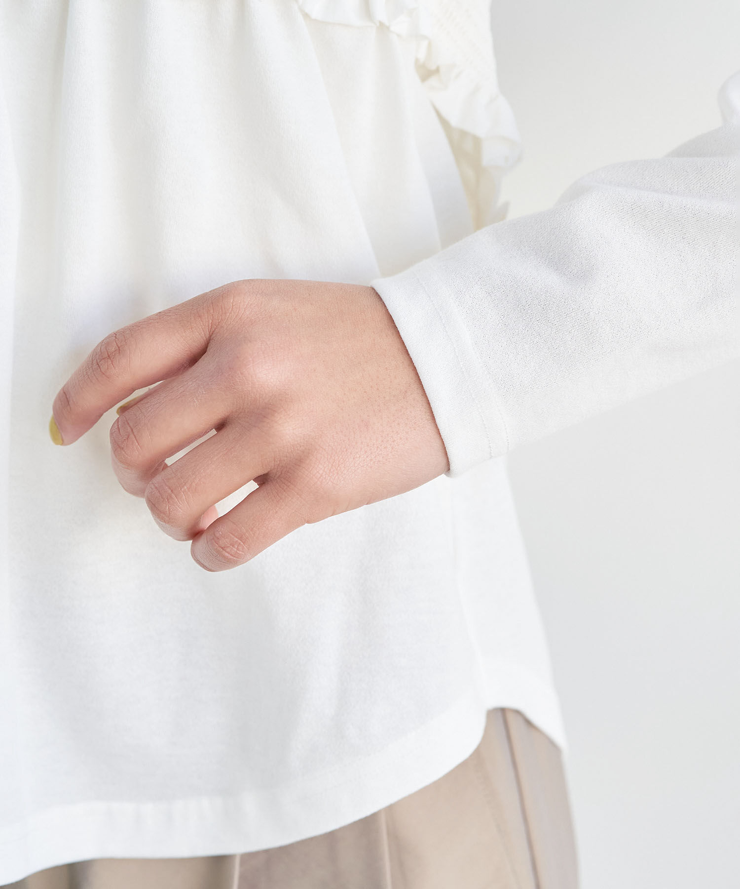 VIS「ビスチェドッキングデザインロングTシャツ」|Tシャツ・カットソー|