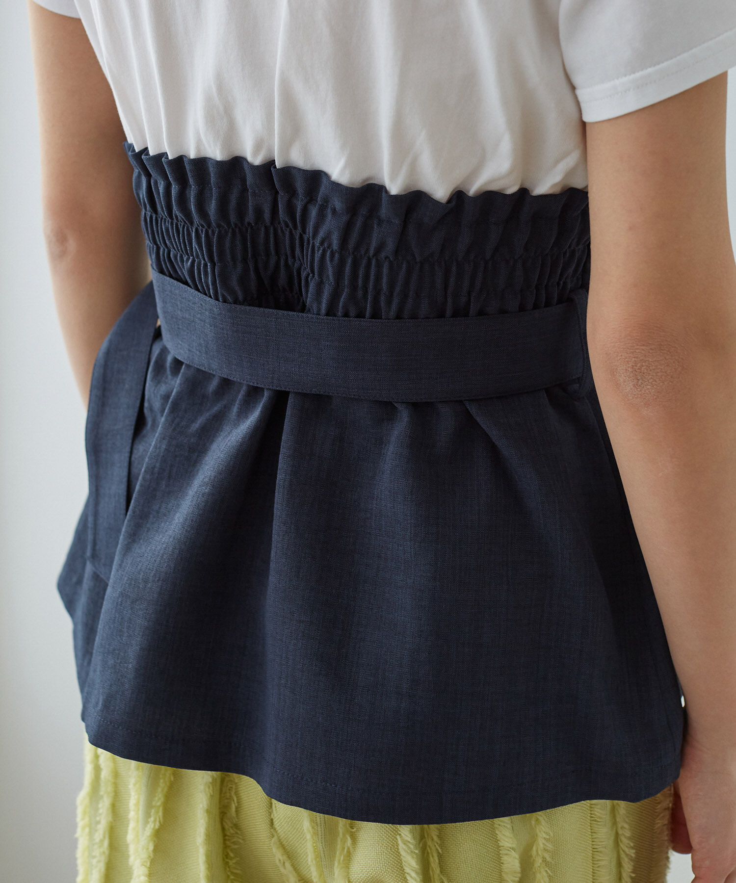 VIS「【接触冷感・洗える】美easyコルセットドッキングプルオーバー」|Tシャツ・カットソー|