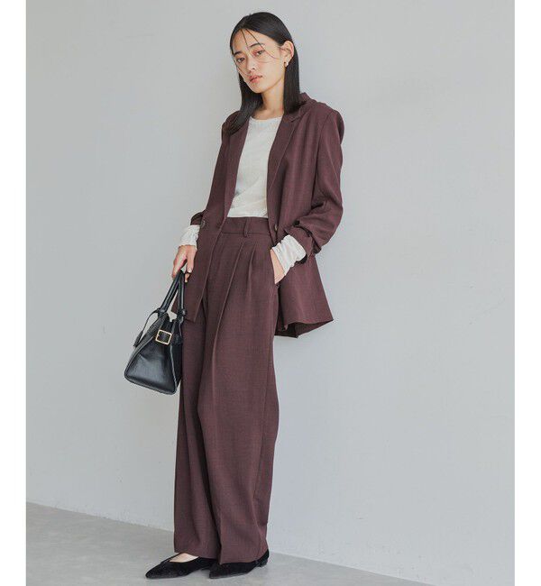 VIS「美easyテーラードジャケット【洗える】」|テーラードジャケット|