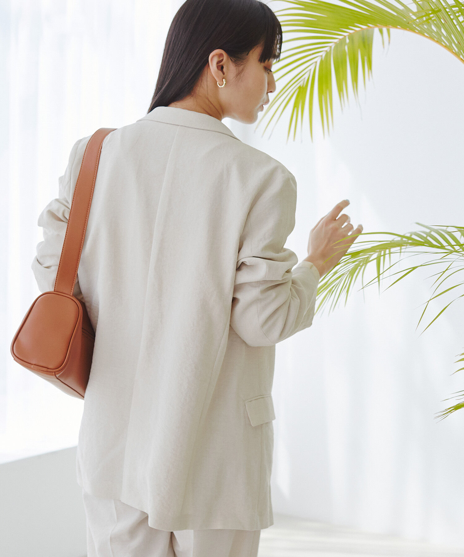 VIS「美easyテーラードジャケット【洗える】」|テーラードジャケット|