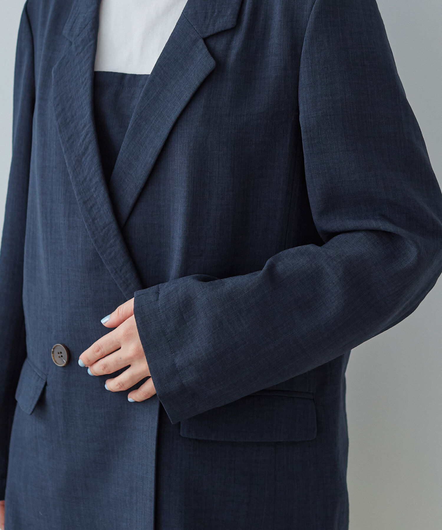 VIS「美easyテーラードジャケット【洗える】」|テーラードジャケット|