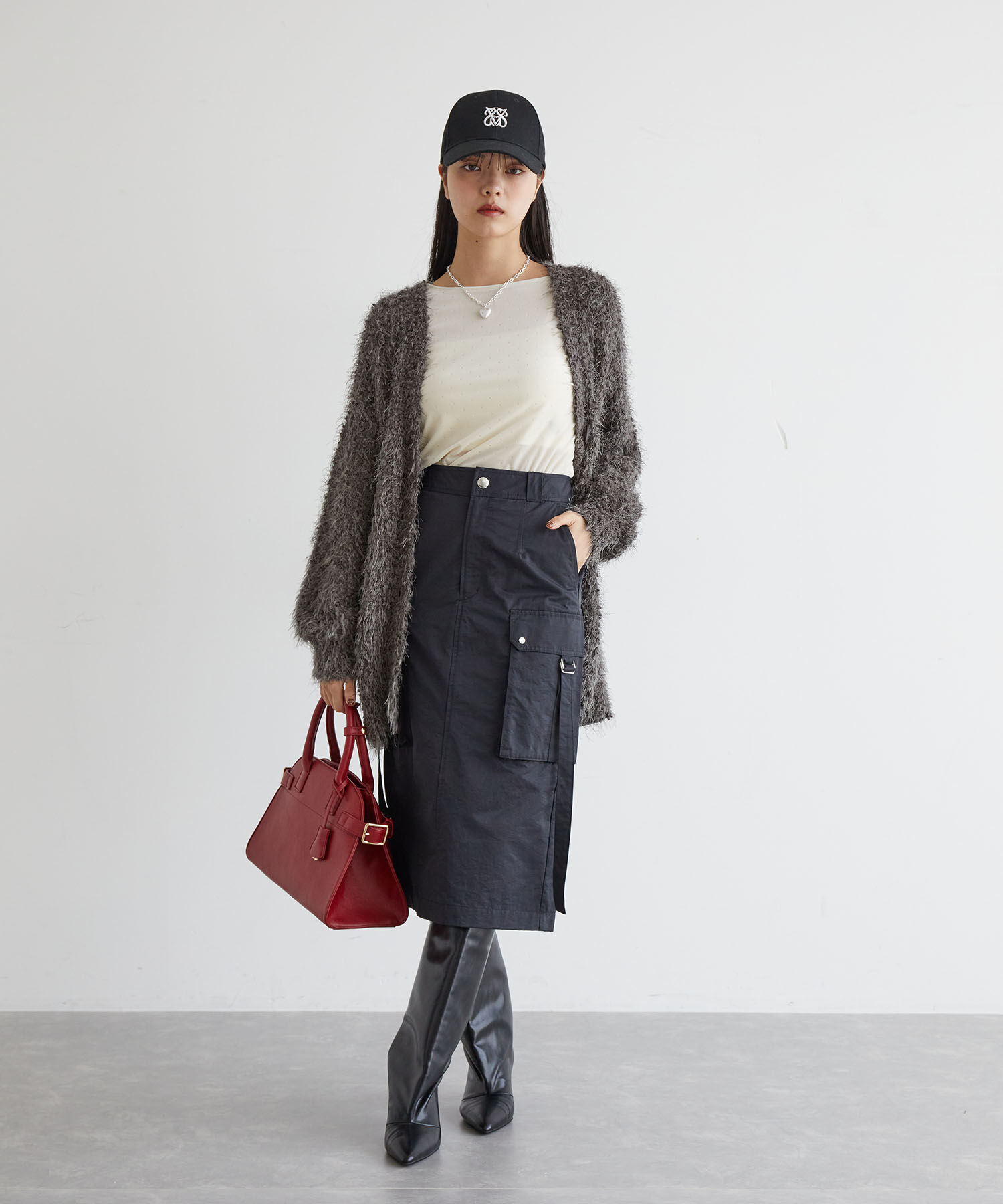 VIS「ロゴマーク刺繍キャップ」|キャップ・キャスケット|