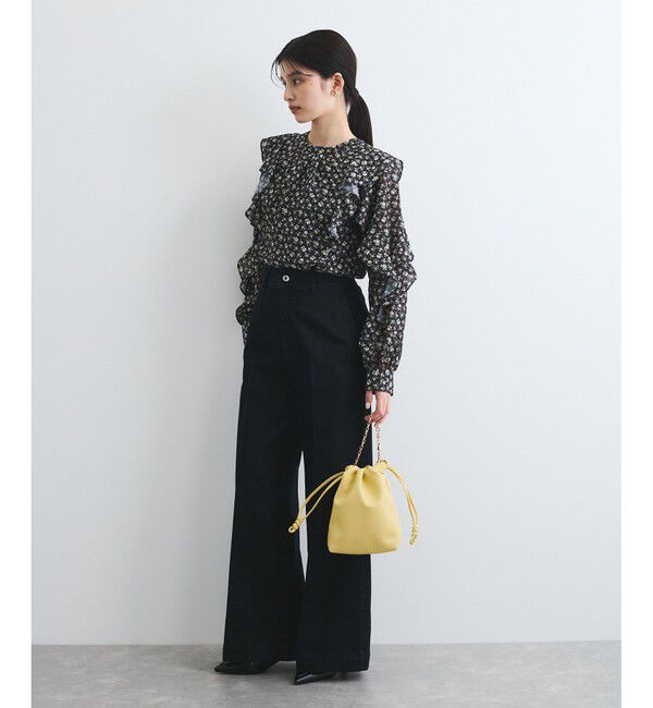 VIS「【前後2WAY】ラッフルフリルブラウス」|シャツ・ブラウス|