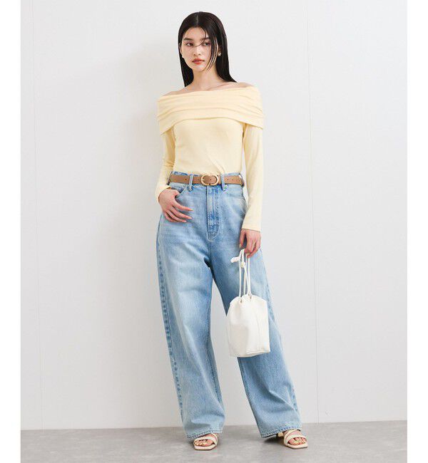 VIS「タックディテールオフショルカットソー」|Tシャツ・カットソー|